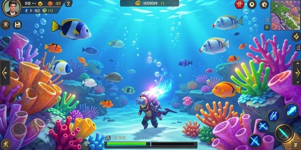 mpo2121 - Screenshot menampilkan salah satu level menantang dalam game.