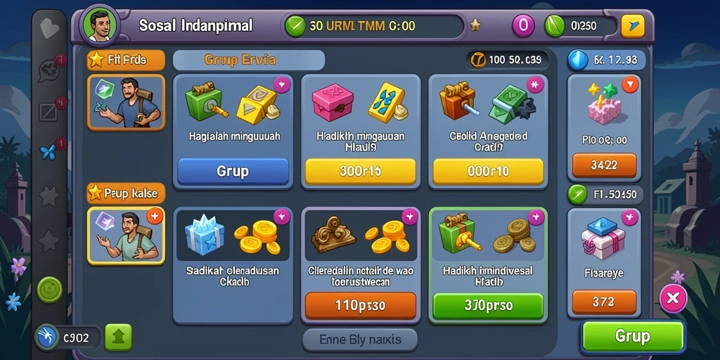 sand77 - Tampilan antarmuka yang ramah pengguna dan intuitif.